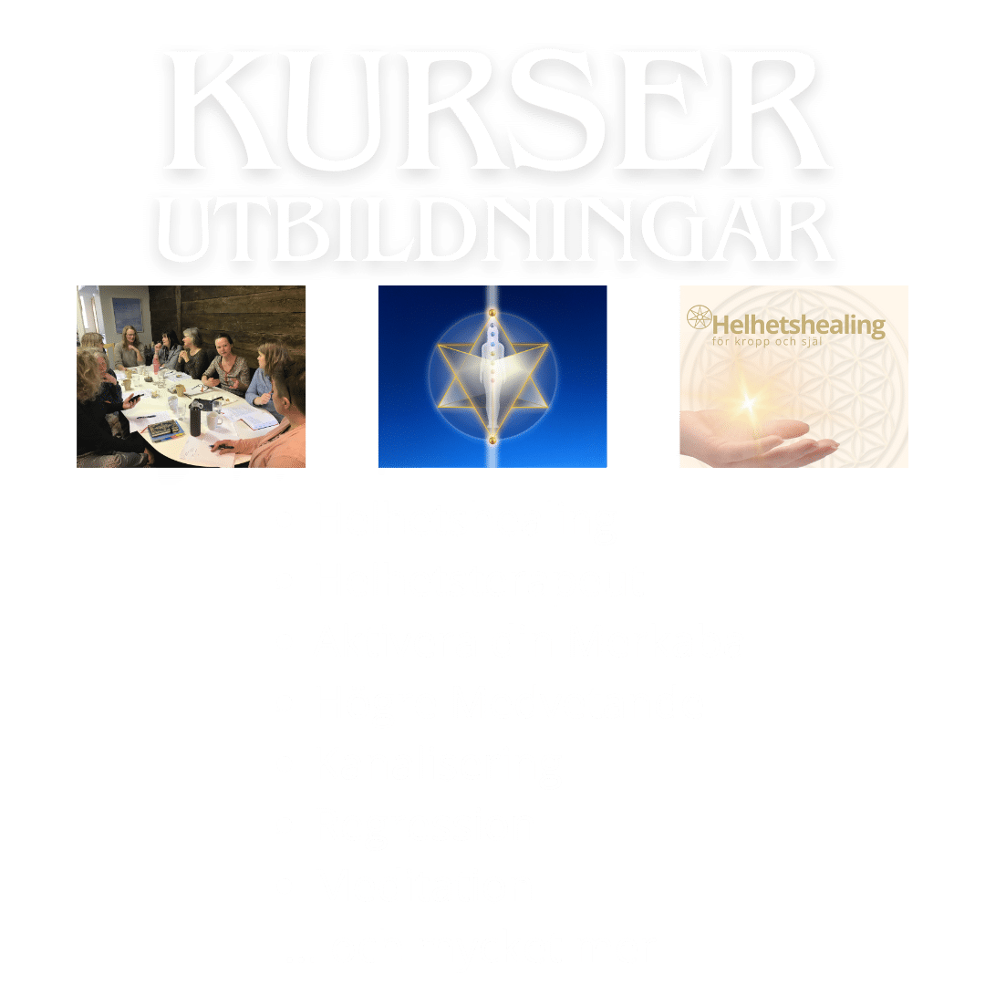 Helhetscentrum kurser, behandlingar och onlineutbildning