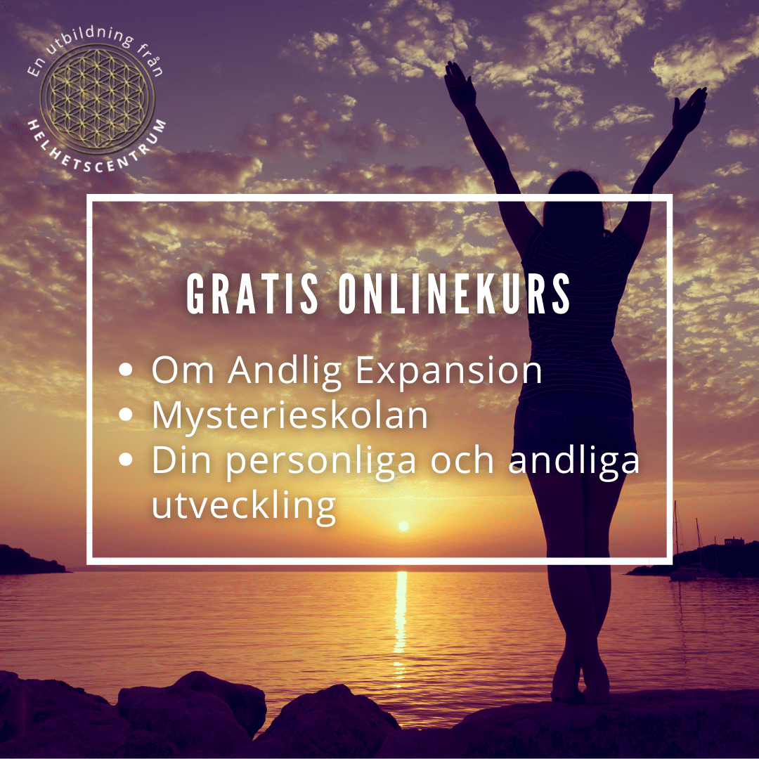Gratis onlinekurs - andlig expansion med Helhetscentrum och Susanne Jönsson